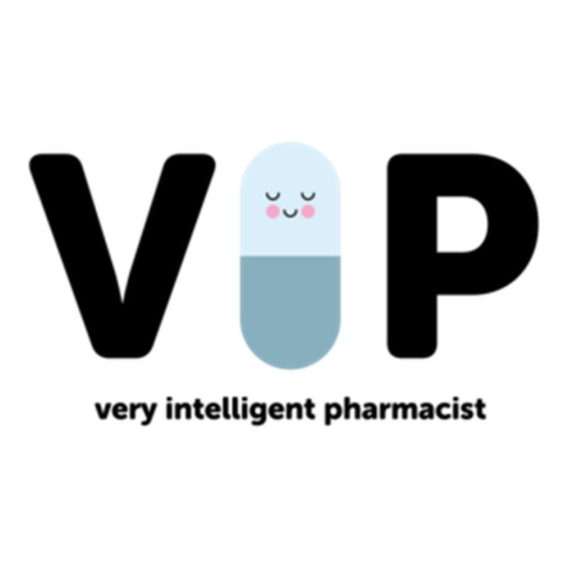 V I P  Very Intelligent Pharmacist Blue 3/4 Sleeve Shirt by TONIOOMER | Artistshot