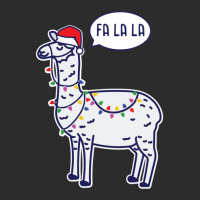 Funny Fa La Christmas Llama With Santa Hat 1 Exclusive T-shirt | Artistshot