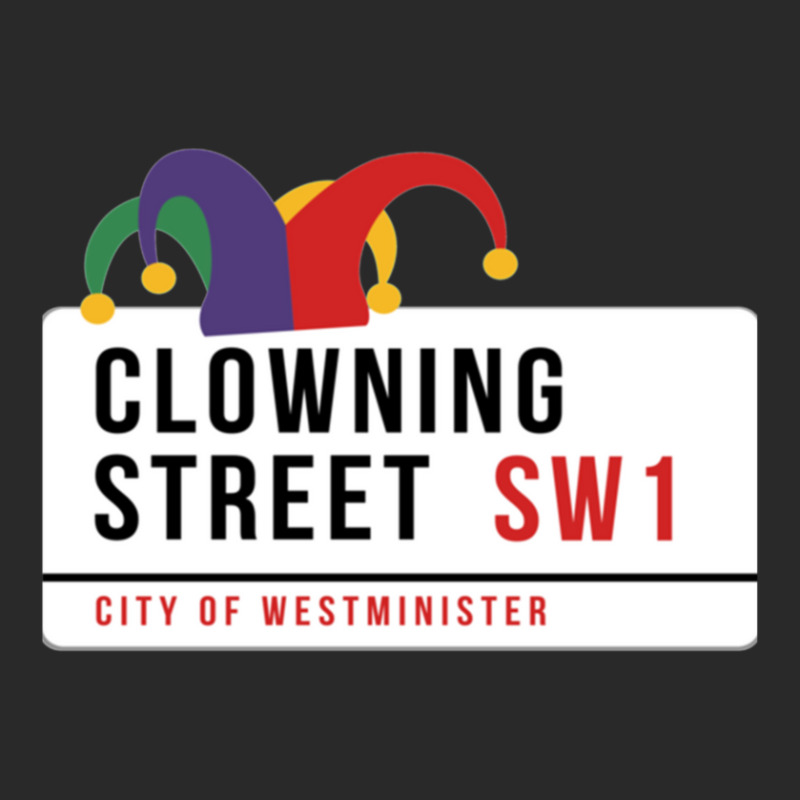 Clowning Street With Clownjokers Hat Sign Funny Uk Politics Printed Hat | Artistshot