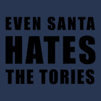 Even Santa Hates The Tories - Anti-tory Men Denim Jacket | Artistshot