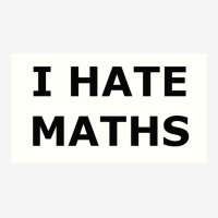 I Hate Maths Classic T-shirt | Artistshot