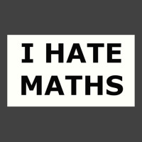 I Hate Maths Vintage T-shirt | Artistshot