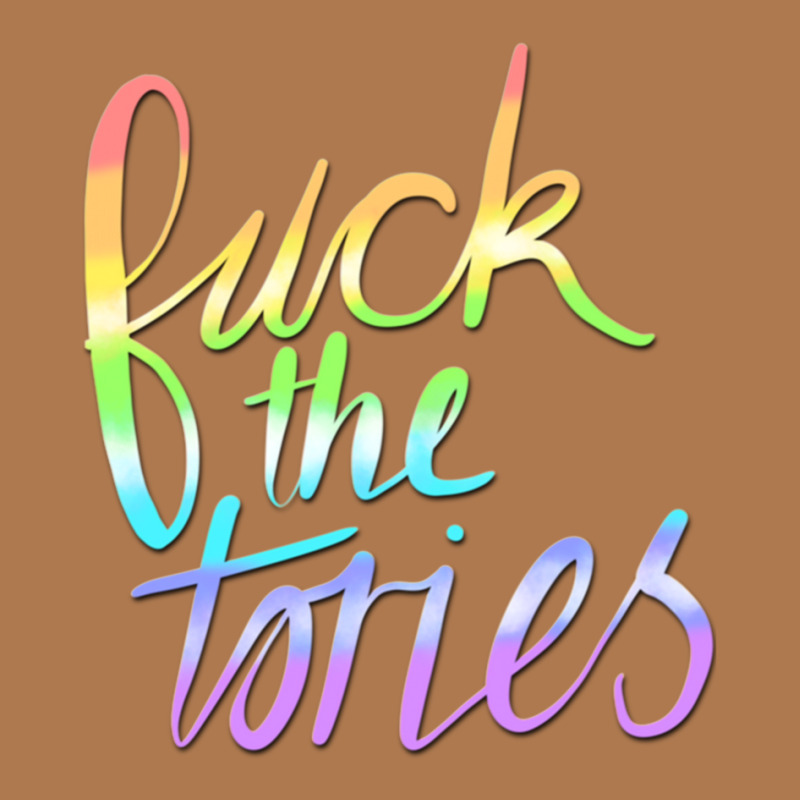 Fuck The Tories - Text Vintage Short | Artistshot