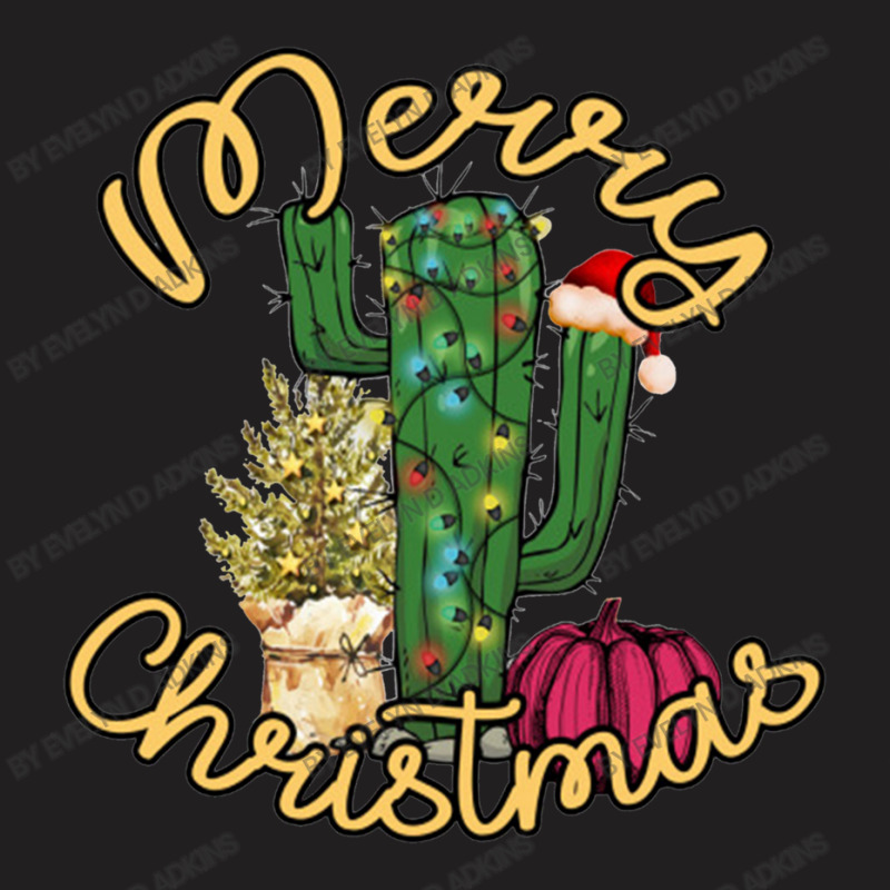 Cactus Christmas Vacation T-Shirt by Evelyn D Adkins | Artistshot