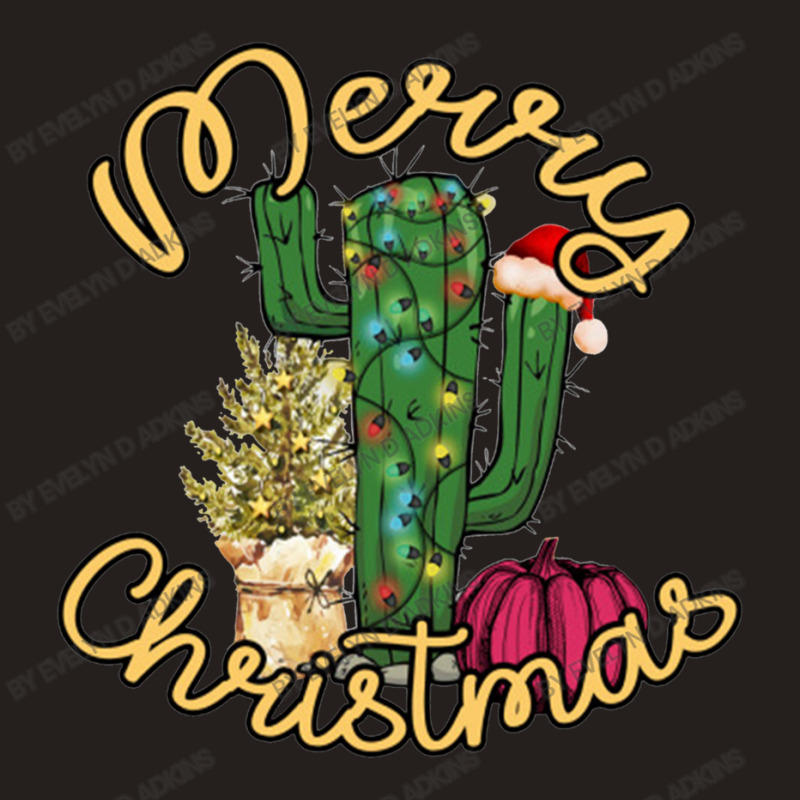 Cactus Christmas Vacation Tank Top by Evelyn D Adkins | Artistshot