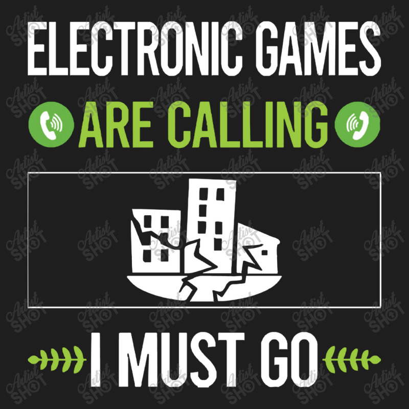 Electronic Games   It Is Calling I Must Go Electronic Games Classic T-shirt by jimmymarquita | Artistshot