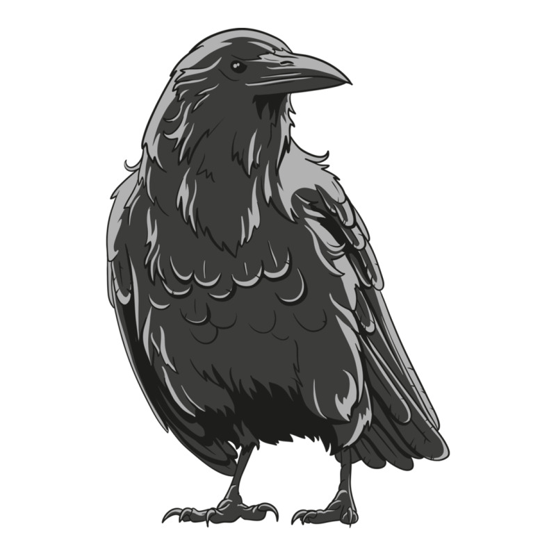 Crow Illustration Crop Top by NOAHOGLESBY | Artistshot