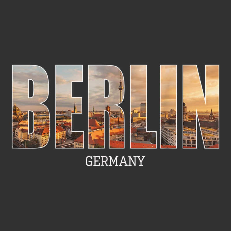 Berlin State Germany Vacation Berlin City Vintage Effect T Shirt Baby Bodysuit | Artistshot