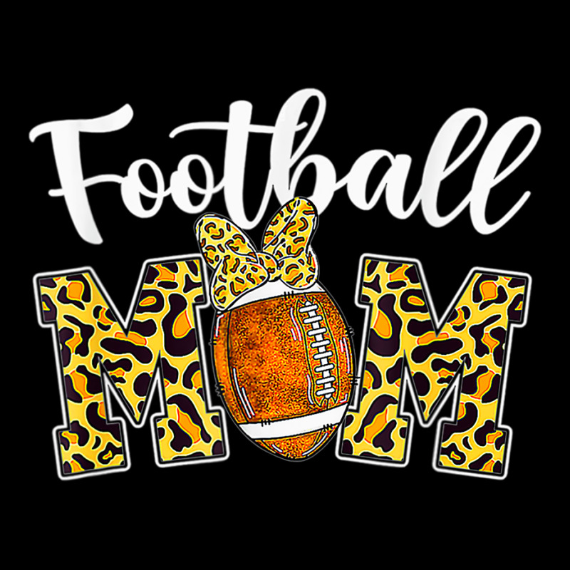 Leopard Football Mom Mother's Day Mom Football Lovers Lightweight Hoodie | Artistshot