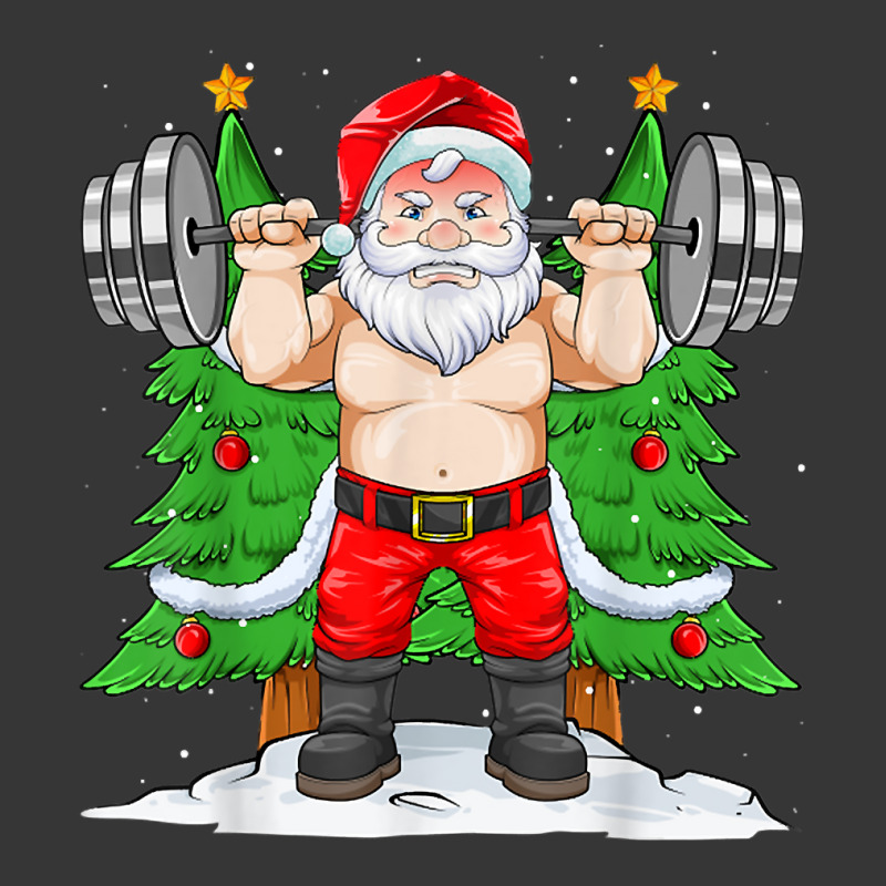 Santa Weightlifting Christmas Fitness Gym Squatting Xmas Men T Shirt Toddler Hoodie by montistd | Artistshot