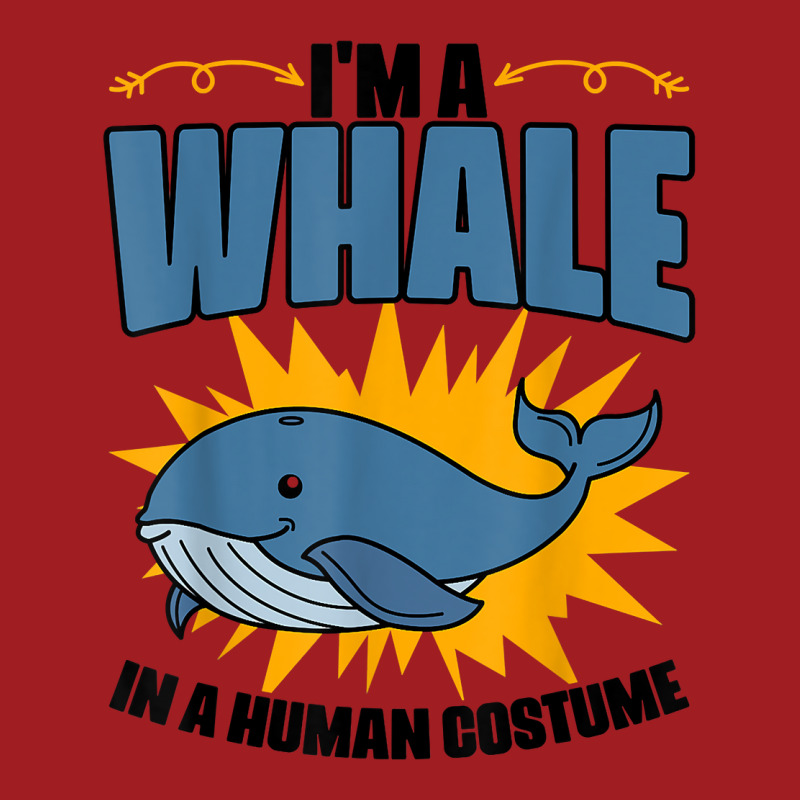 I'm A Whale In A Human Costume Sea Life Marine Biologist T Shirt Waist Apron | Artistshot