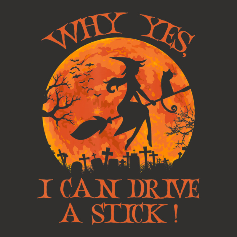 Halloween Witch Why Yes Actually I Can Drive A Stick Champion Hoodie | Artistshot