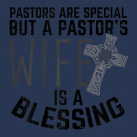 Womens Pastors Wife Is A Blessing Bible Appreciation Gift Ladies Denim Jacket | Artistshot