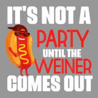 It's Not A Party Until The Weiner Comes Out Women's V-neck T-shirt | Artistshot