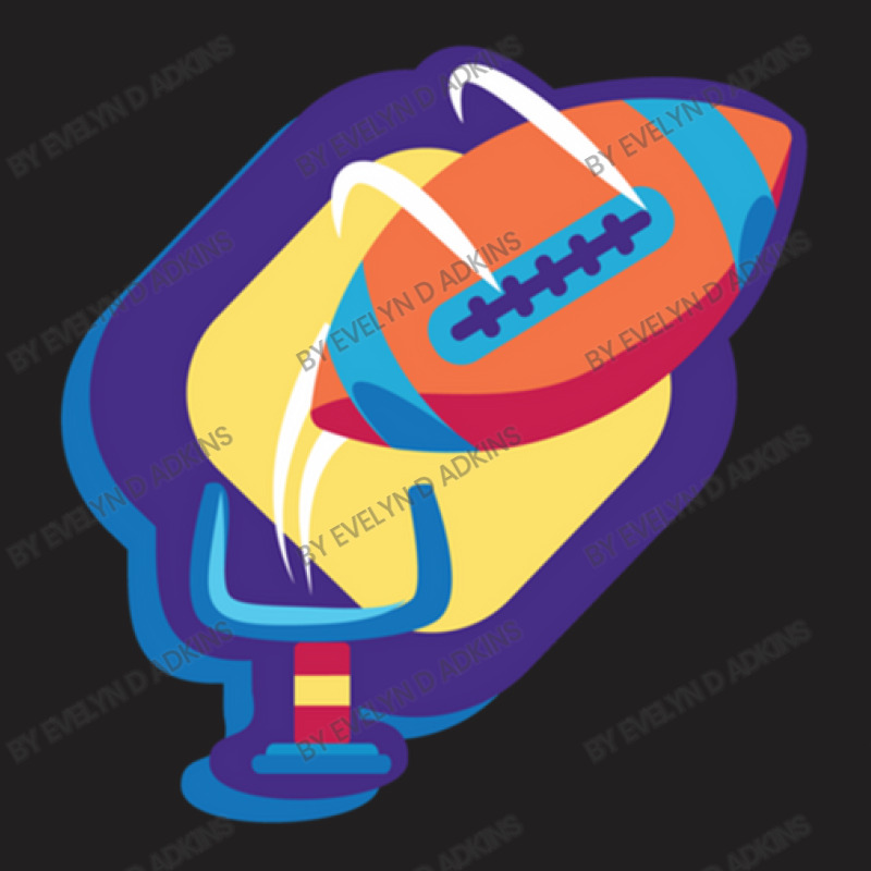 American Football T-Shirt by Evelyn D Adkins | Artistshot