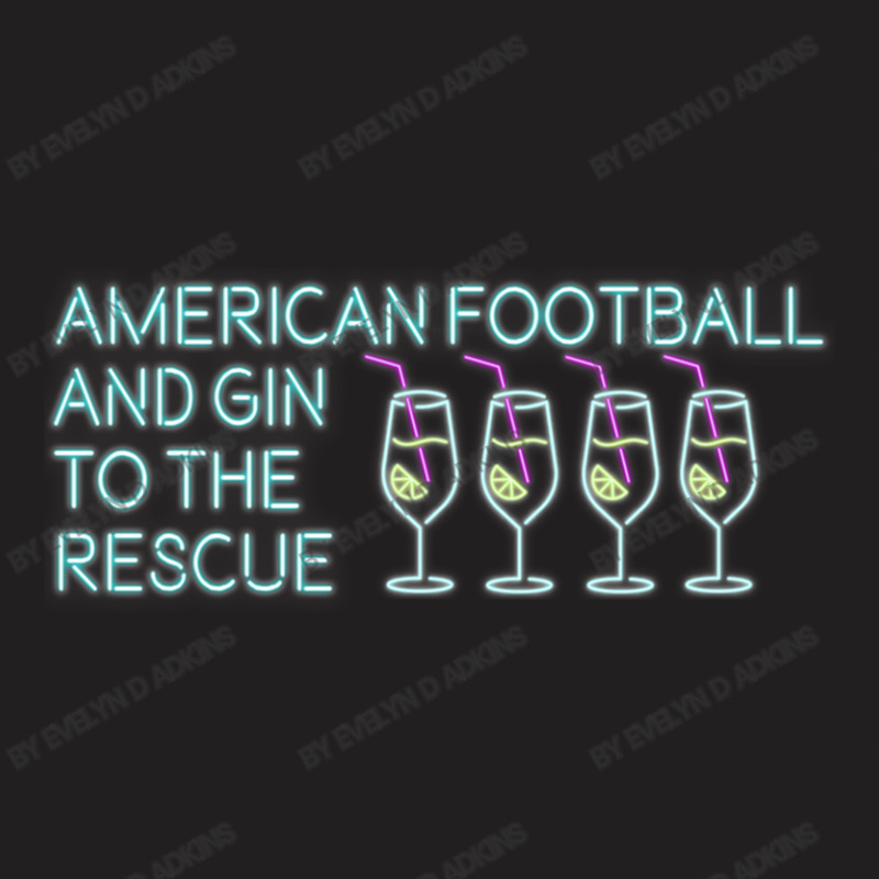 American Football T-Shirt by Evelyn D Adkins | Artistshot