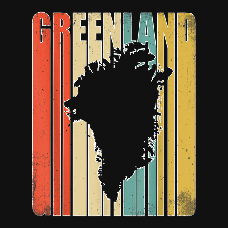 Vintage Greenland Metal Print Horizontal | Artistshot