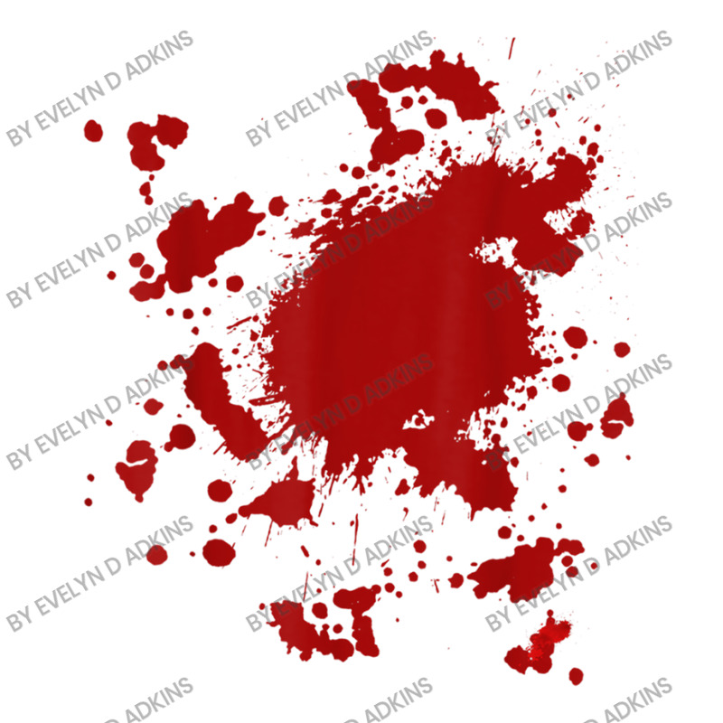 Blood Splatter Costume Gag Fancy Dress Scary Halloween 3/4 Sleeve Shirt by Evelyn D Adkins | Artistshot