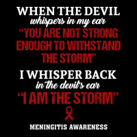 Meningitis Awareness I Am The Storm In This Family No One Fights Alone Pocket T-shirt | Artistshot