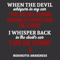 Meningitis Awareness I Am The Storm In This Family No One Fights Alone Vintage Short | Artistshot