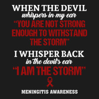 Meningitis Awareness I Am The Storm In This Family No One Fights Alone Hoodie & Jogger Set | Artistshot