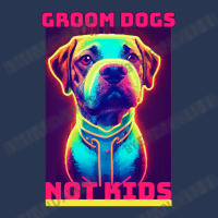 Dog Lover Groom Dogs Not Kids Men Denim Jacket | Artistshot