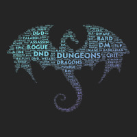 Dragon Word Art Dungeon Crawler Rpg Dm Gaming Unisex Hoodie | Artistshot