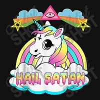 Hail Satan Unicorn Baby Beanies | Artistshot