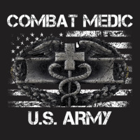 Vintage Army Combat Medic Veteran Gift For Us Army Veteran T-shirt | Artistshot