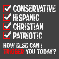 Hispanic Conservative Trigger Vintage T-shirt | Artistshot