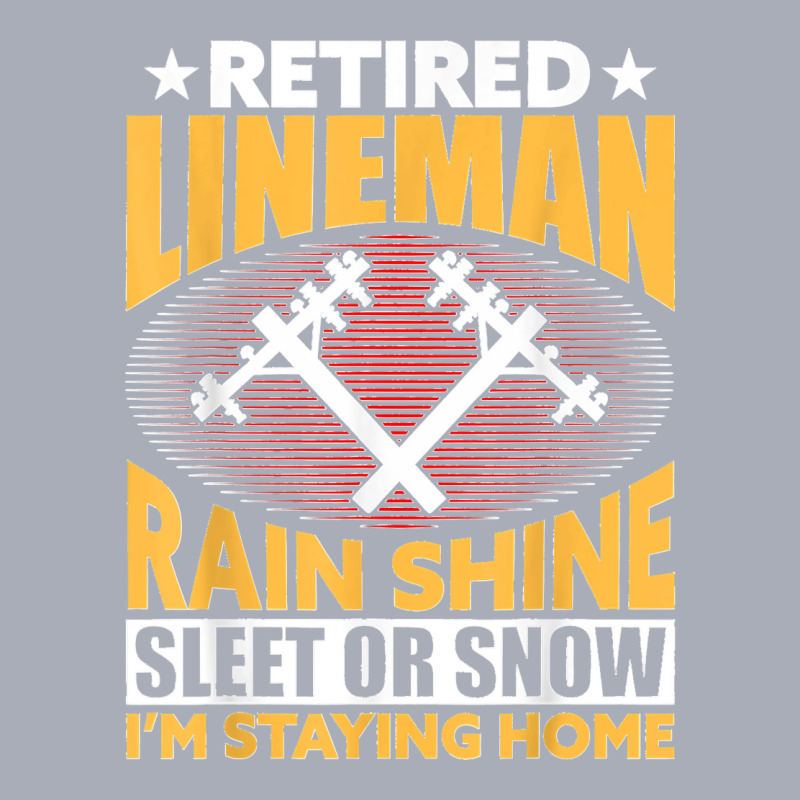 Retired Lineman Rain Shine Sleet Or Snow Tank Dress by ROBERTCHESTERTAFT | Artistshot