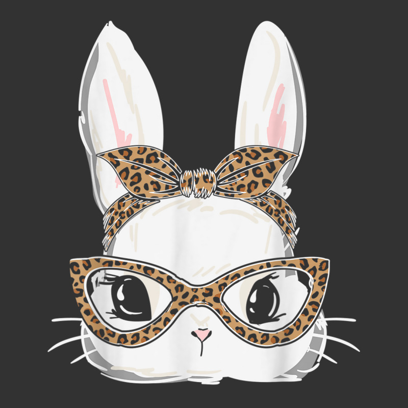 Bunny Face Leopard Glasses Headband Happy Easter Day Women T Shirt Baby Bodysuit by hin | Artistshot