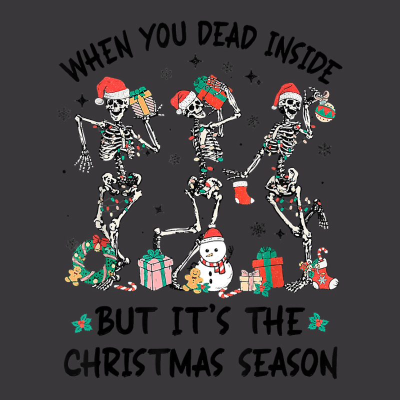 Dead But It's Xmas Season Dancing Skeleton Christmas Dance T Shirt Ladies Curvy T-Shirt by montistd | Artistshot