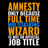 Amnesty Swagazon Associate Amnesty Not An Official Job Title Premium T V-neck Tee | Artistshot