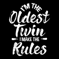 Im The Oldest Twin Identical Twins Sister Brother Lightweight Hoodie | Artistshot