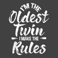 Im The Oldest Twin Identical Twins Sister Brother Vintage T-shirt | Artistshot