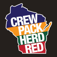 Crew Pack Herd Red Wisconsin Tank Top | Artistshot