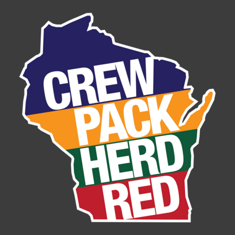 Crew Pack Herd Red Wisconsin Men's Polo Shirt | Artistshot