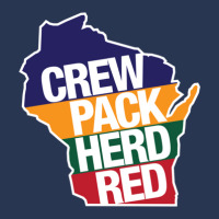 Crew Pack Herd Red Wisconsin Men Denim Jacket | Artistshot