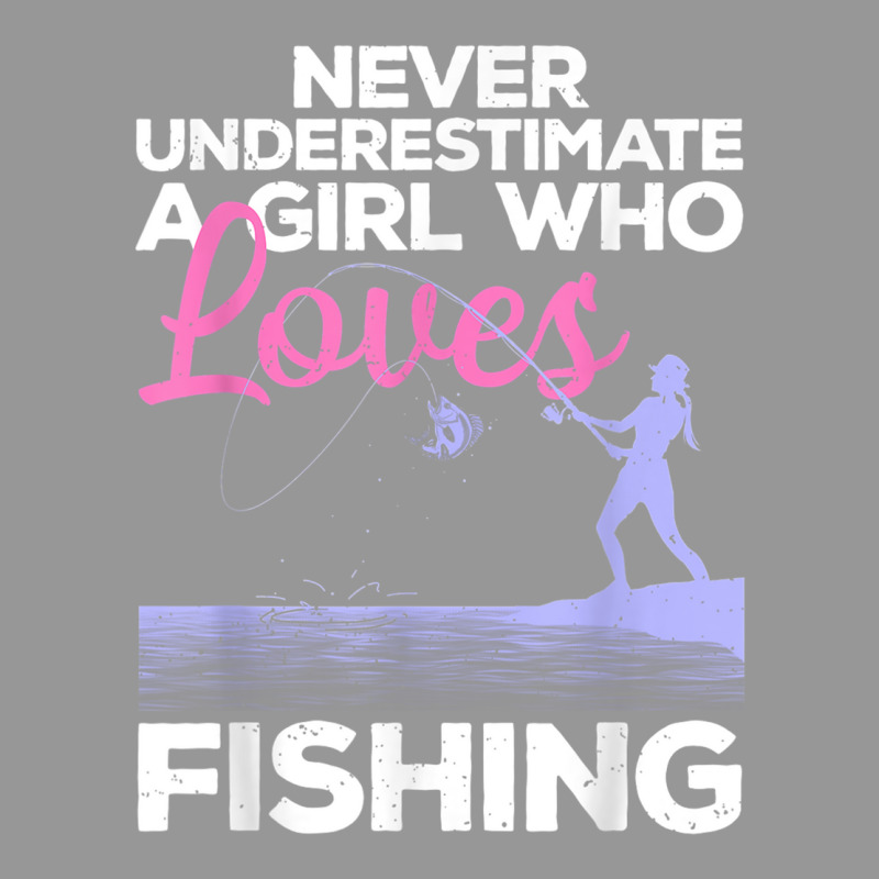 Cool Fishing For Women Girls Fisherman Fish Lure Saltwater T Shirt Women's V-Neck T-Shirt by haitequila | Artistshot