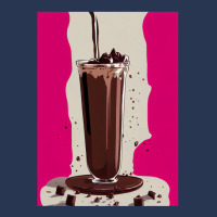 Chocolate Milkshake 1 Men Denim Jacket | Artistshot