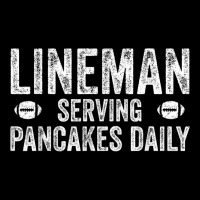 Football Lineman Shirt - Serving Pancakes Daily Pocket T-shirt | Artistshot