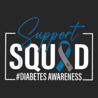 Diabetes Awareness T1d Blue Ribbon Support Squad Type 1 T Shirt Men's T-shirt Pajama Set | Artistshot