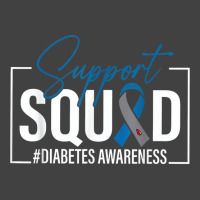 Diabetes Awareness T1d Blue Ribbon Support Squad Type 1 T Shirt Vintage T-shirt | Artistshot