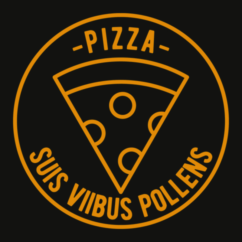 Pizza Suis Viibus Pollens - Mighty Strength - Latin Quote - Funny Scorecard Crop Tee by AmyGriffin | Artistshot