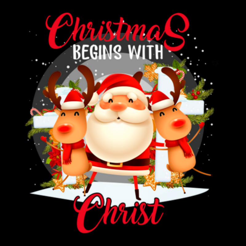 Christmas Begins Pocket T-shirt | Artistshot