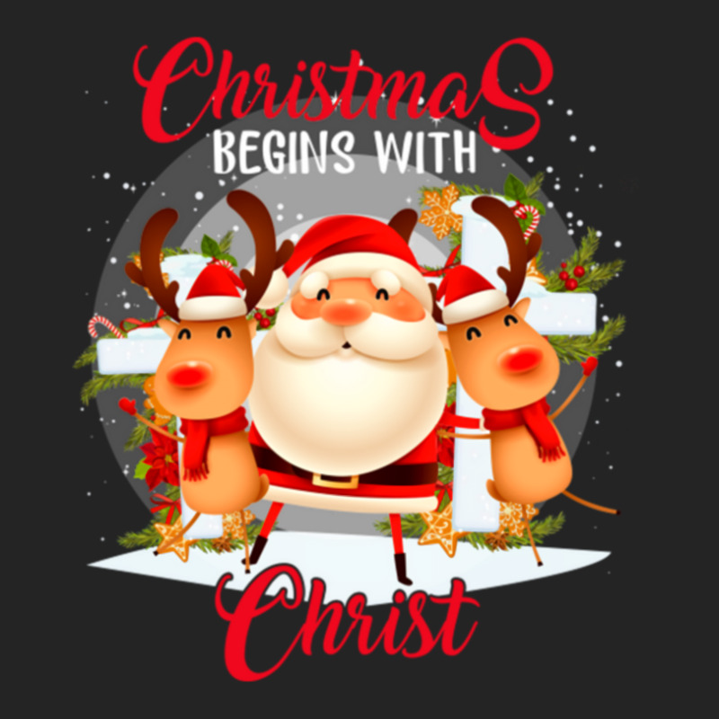 Christmas Begins 3/4 Sleeve Shirt | Artistshot