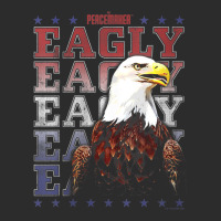 Womens Peacemaker Eagly Text Stack V Neck T Shirt Exclusive T-shirt | Artistshot