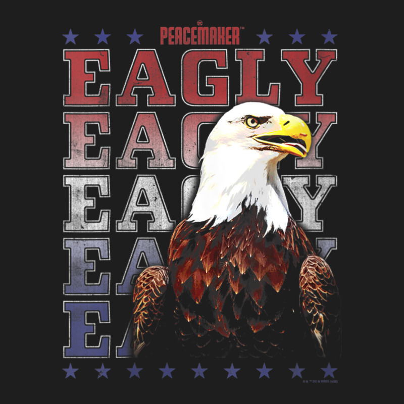 Womens Peacemaker Eagly Text Stack V Neck T Shirt Classic T-shirt | Artistshot