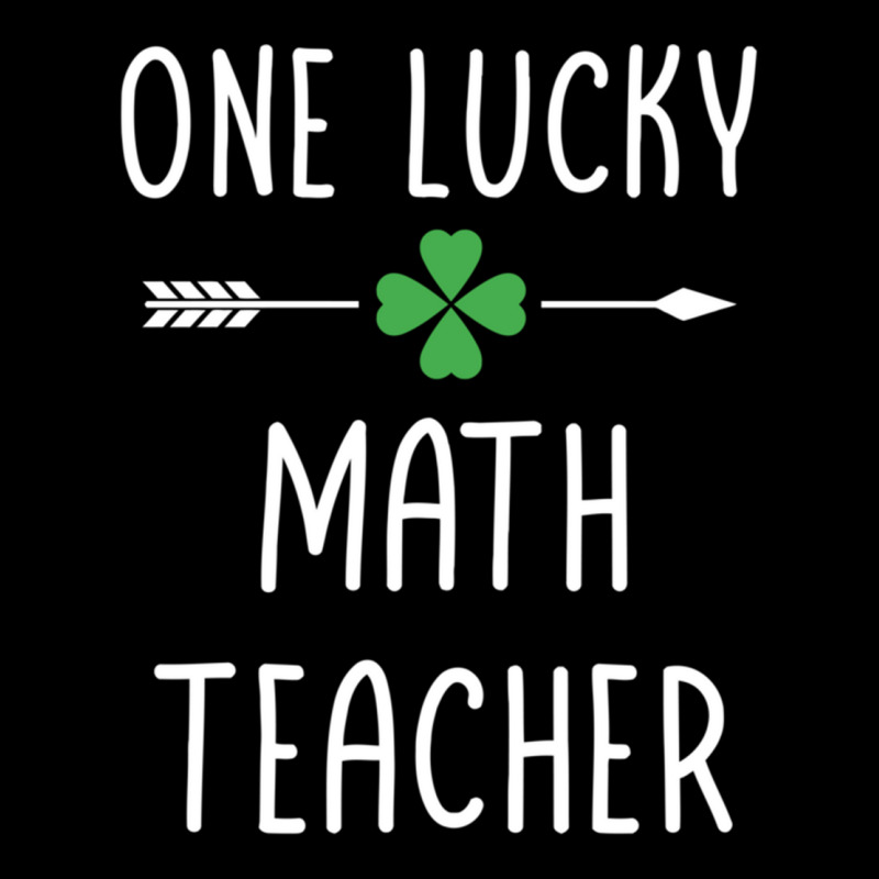 One Lucky Math Teacher V-neck Tee | Artistshot